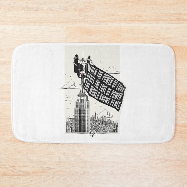 Item preview, Empire State Building Love Banner | Viral Couple Graphic 2026 designed and sold by TheHouseMaster.