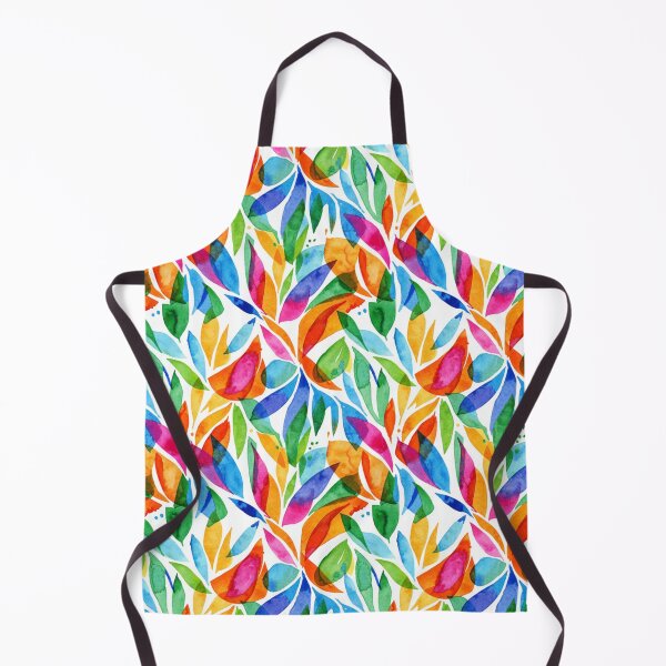 Item preview, Kaleidoscope Foliage: Vibrant Watercolor Abstract Leaf Pattern designed and sold by LiveLearnCreate.