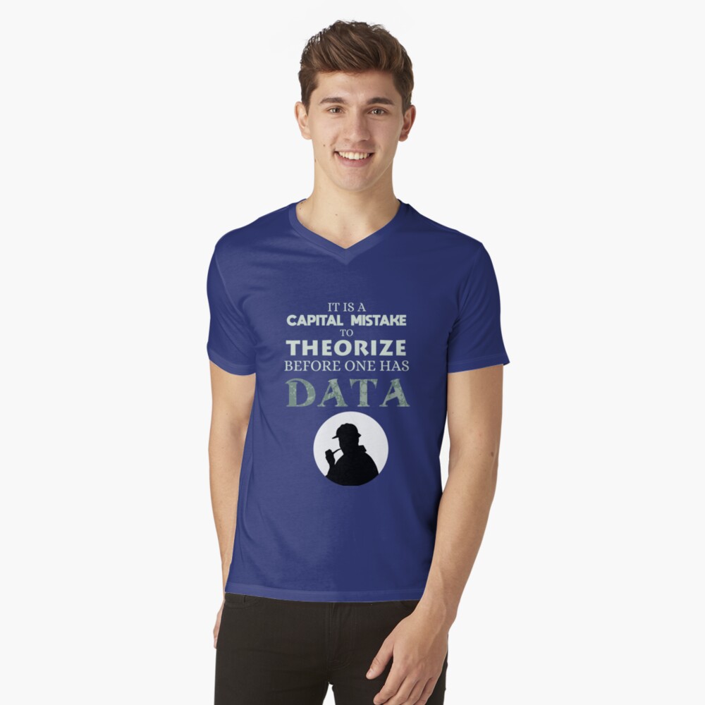 Item preview, V-Neck T-Shirt designed and sold by InfoBloom.