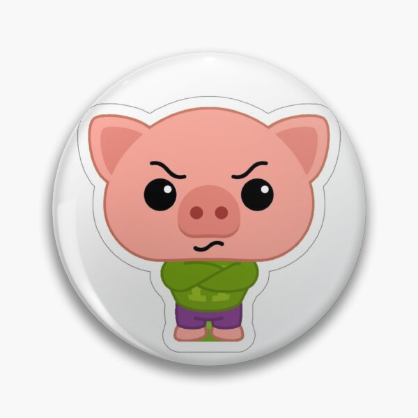 Item preview, Grumpy Pig | Variety of PLIM PLIM products designed and sold by ExNavy.
