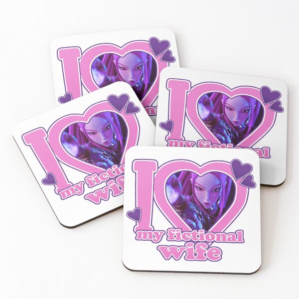 Item preview, I <3 My Fictional Wife - Mira designed and sold by Comet and Crafts.