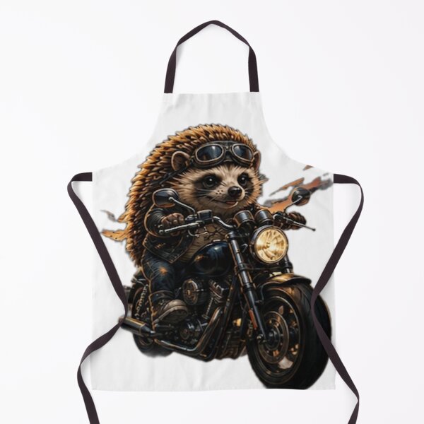 Item preview, Biker Hedgehog Road Warrior designed and sold by DailyDoodlesBySumbul.