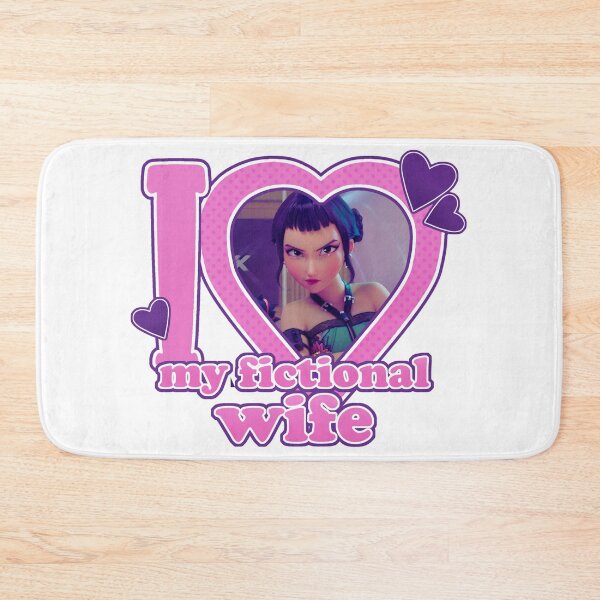 Item preview, I <3 My Fictional Wife - Zoey designed and sold by Comet and Crafts.