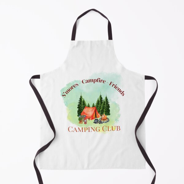 Item preview, S'mores Campfire Friends Camping Club designed and sold by HoppingCreation.