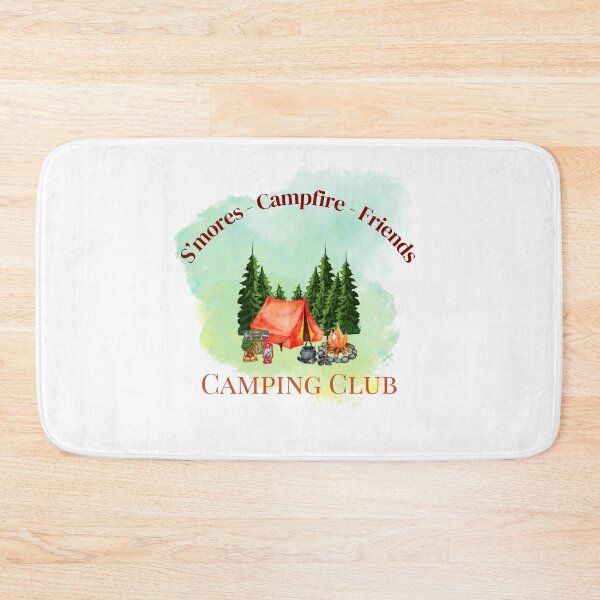 Item preview, S'mores Campfire Friends Camping Club designed and sold by HoppingCreation.