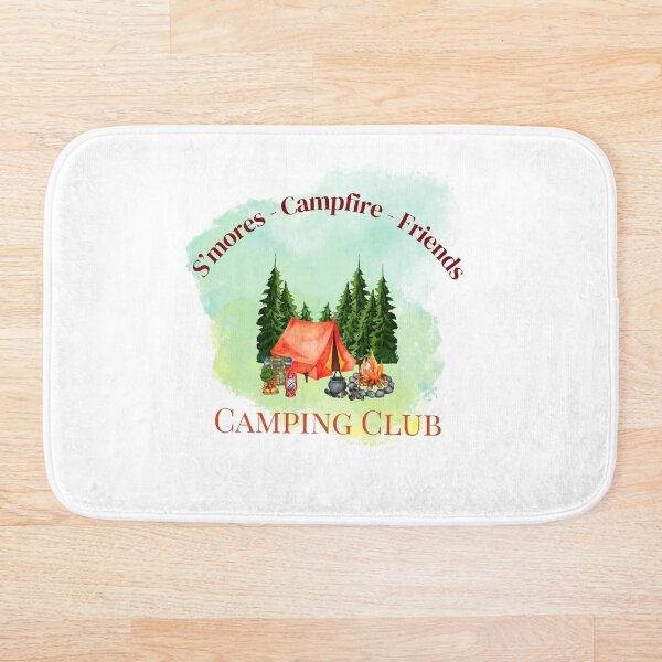 Item preview, S'mores Campfire Friends Camping Club designed and sold by HoppingCreation.