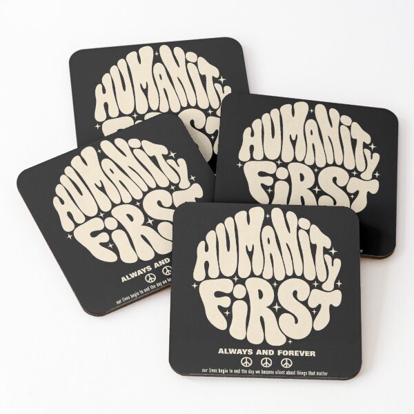Item preview, Humanity First designed and sold by GrooveAndGlow.