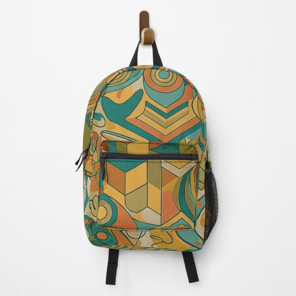 Item preview, Retro Mid Century Modern Geometric Abstract Art Pattern designed and sold by Far Out Goods.
