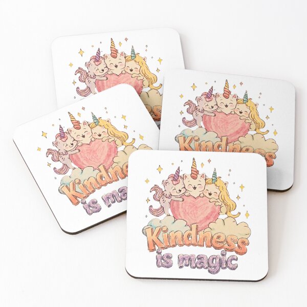 Item preview, Kindness Is Magic Unicorn Graphic designed and sold by Reverie & Roses.