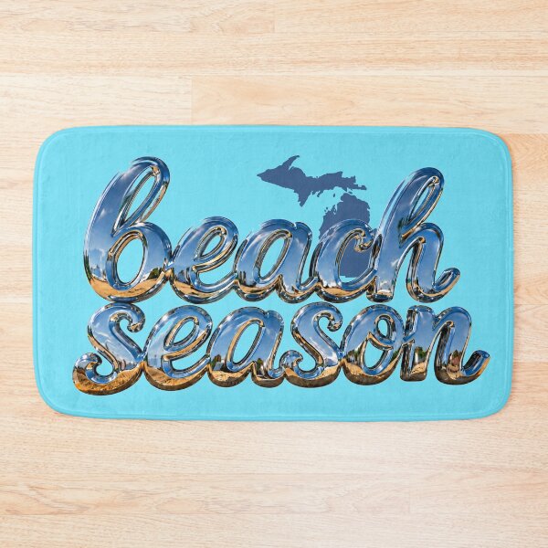 Item preview, Beach Season Michigan designed and sold by FreshWaterWares.