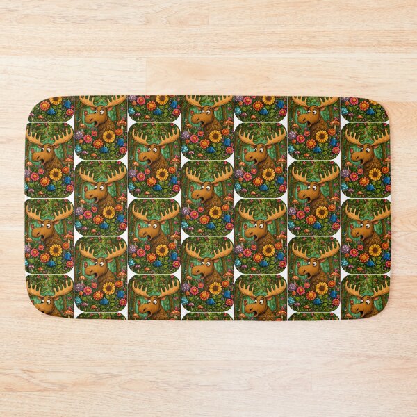 Item preview, Surprised Forest Moose | Funny Woodland Nature Art designed and sold by Clothes With Smiling Animals Walt Gral.
