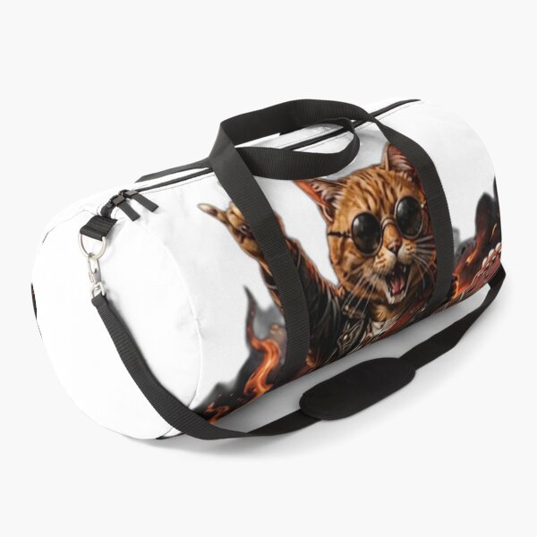 Item preview, Rockstar Cat Guitar Hero designed and sold by DailyDoodlesBySumbul.