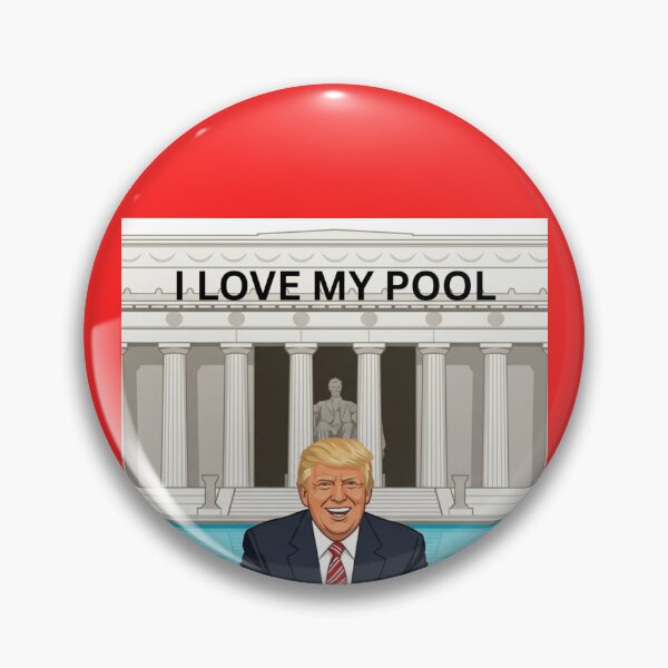 Item preview, TRUMP AND THE POOL TEE SHIRT ai generted created by frasues designed and sold by frasues.