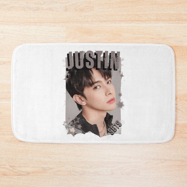 Item preview, SB19 Justin Kings of P-pop Filipino in Monochrome Black and White Collage Art Design designed and sold by HELL0WBELLO.