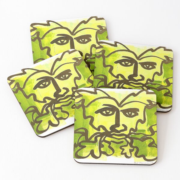 Item preview, Greenman (diseño 4) designed and sold by PaulHammacott.