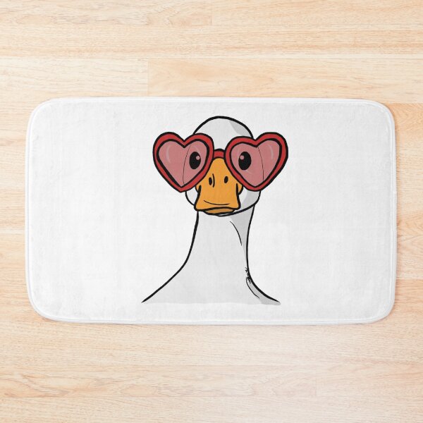 Item preview, Sweetheart Goose | Goose in Red Heart Glasses designed and sold by Cosmic-Meadows.