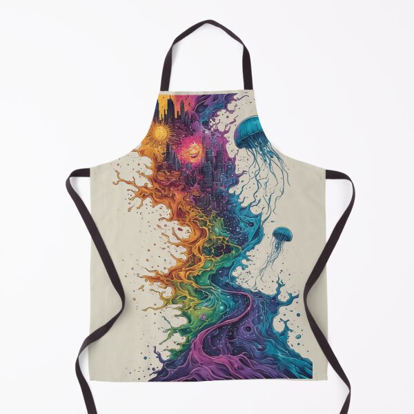 Item preview, COSMIC TIDE: Where Color Learns to Breathe designed and sold by FANTASY FRENZY.