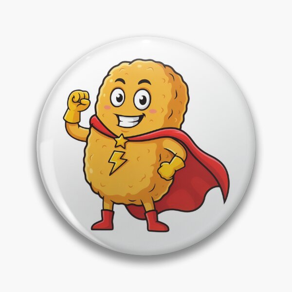 Item preview, Chicken Nugget Superhero designed and sold by Rob-Son.