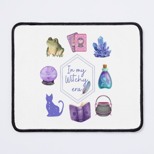 Item preview, In My Witchy Era with Soft Watercolor Images (Blue) designed and sold by JaymeOctober.