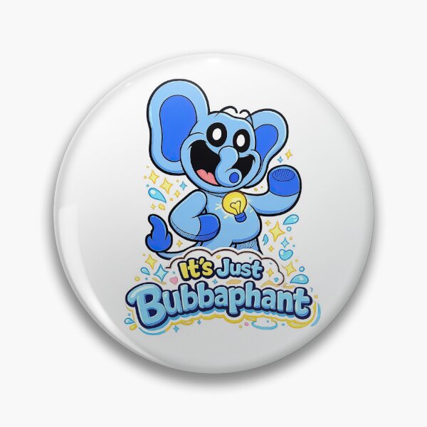 Item preview, Smiling Piggy Critters - Bubba Bubbaphant Cartoon Critter designed and sold by Dandy Pixel.