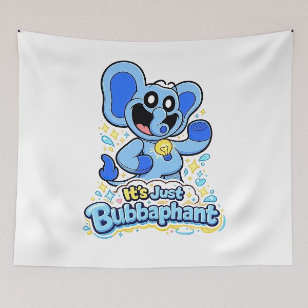 Item preview, Smiling Piggy Critters - Bubba Bubbaphant Cartoon Critter designed and sold by Dandy Pixel.