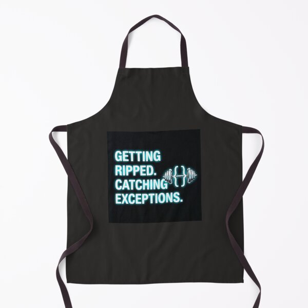 Item preview, Ripped Catching Exceptions Coding Fitness designed and sold by BoluCreative.