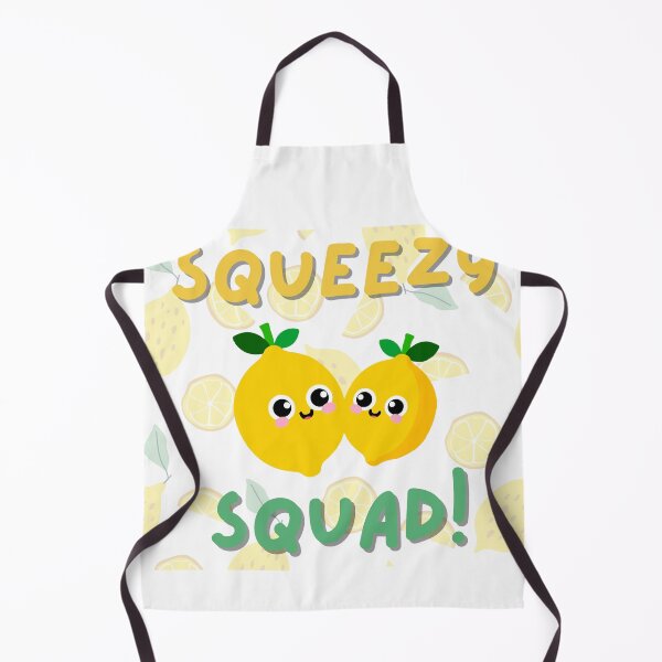 Item preview, Lemon squeezy squad with two cute lemons designed and sold by ShipDrop.