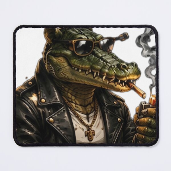 Item preview, Cool Crocodile Rebel Style designed and sold by DailyDoodlesBySumbul.