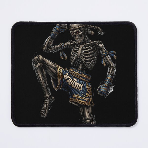 Item preview, Bones of the Ring: Muay Thai Skeleton Warrior designed and sold by redsharkuk.