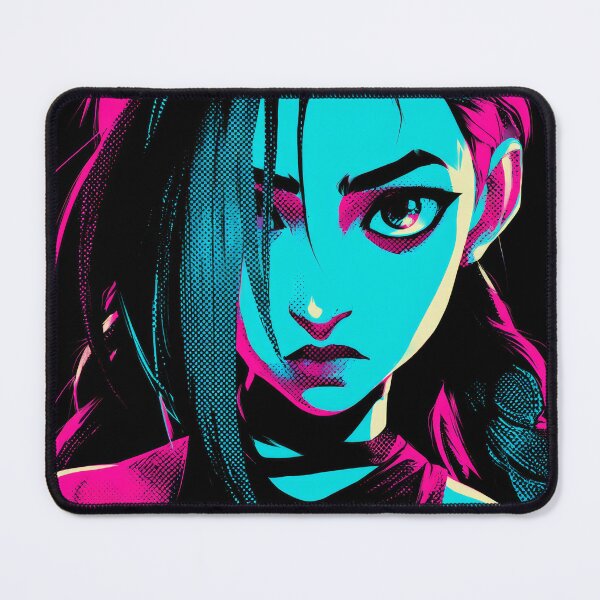 Item preview, Cyber Punk Blue Cherry Felon designed and sold by AnimeArsenalPrints.