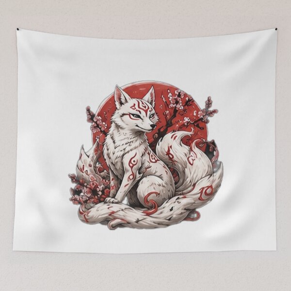 Item preview, Mystic Kitsune Moon Spirit designed and sold by DailyDoodlesBySumbul.