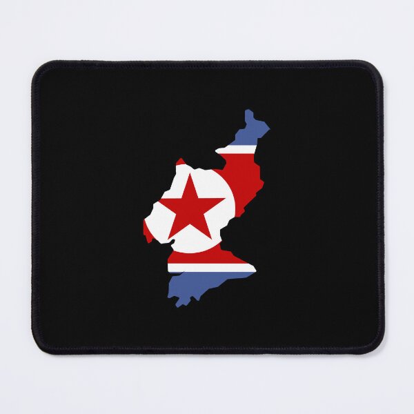 Item preview, North Korea Shaped Flag KP designed and sold by shitpostee.
