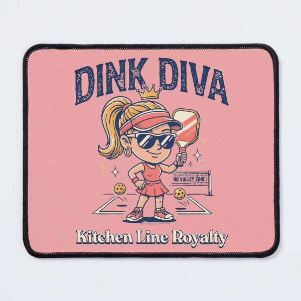 Item preview, Pickleball: Dink Diva designed and sold by IndieQuill .