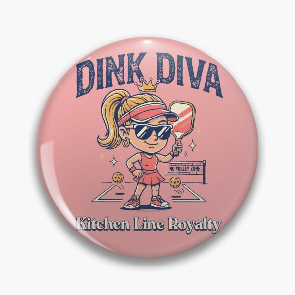 Item preview, Pickleball: Dink Diva designed and sold by IndieQuill .