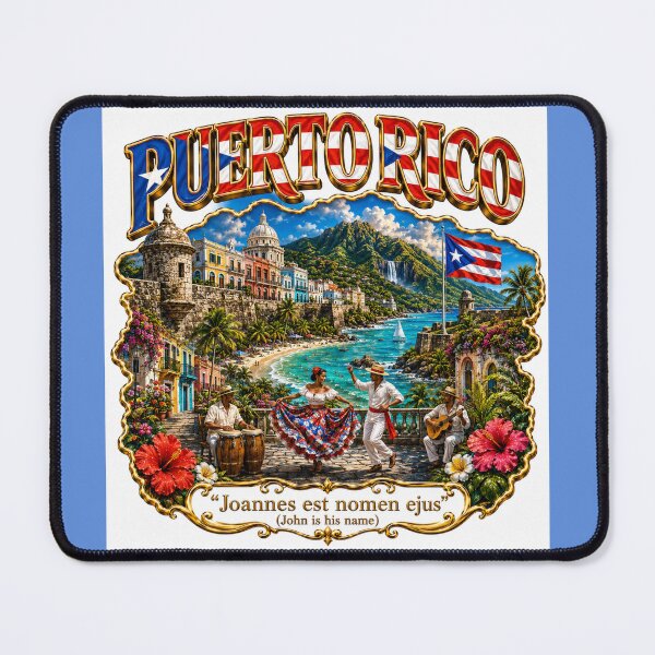 Item preview, Celebrate Puerto Rico, a vibrant Caribbean island designed and sold by globetrottergfx.