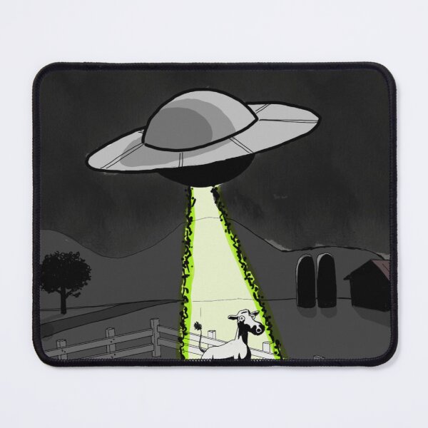 Item preview, Holy cow, alien abduction! designed and sold by mrcbrn.