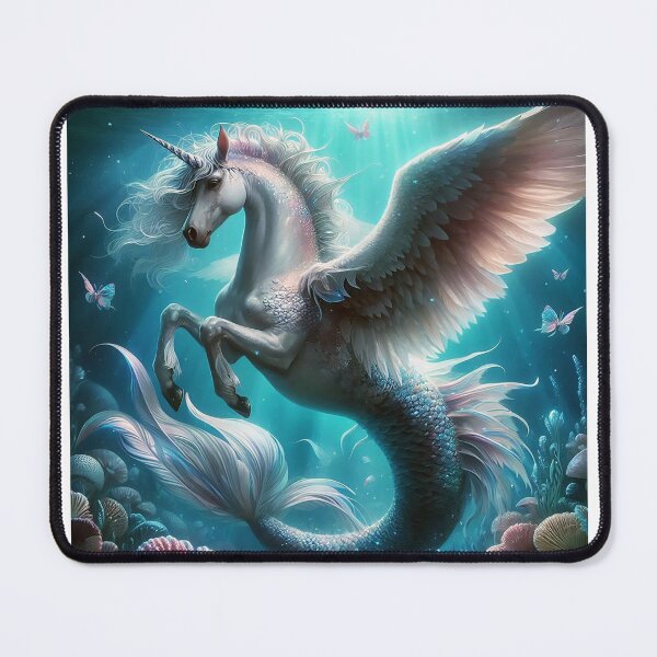 Item preview, Vallorius Star—the SeaHorse Pegasus Unicorn MUrmaid who guards thresholds designed and sold by WildlyAiyana.