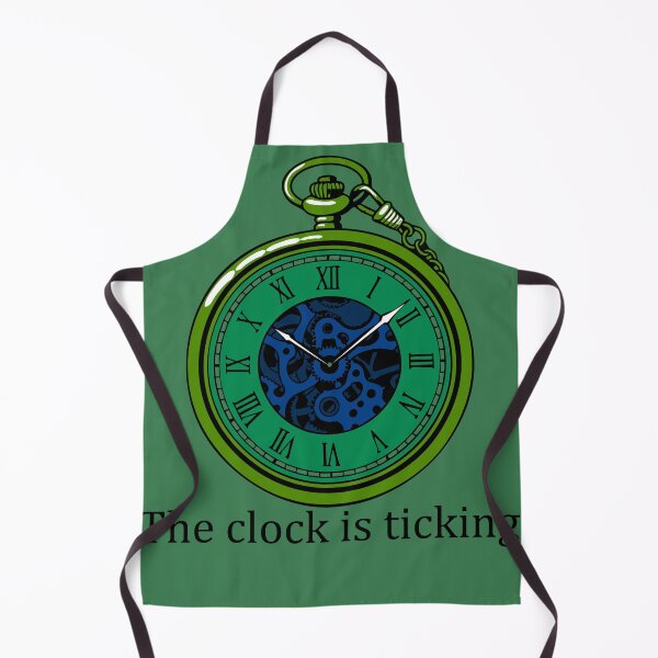 Item preview, The Clock is Ticking Vintage Emerald Pocket Watch Art designed and sold by MADBULL7.