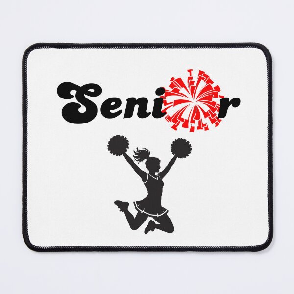 Item preview, Senior Cheerleader Silhouette with Red & White Pom Pom Classic T-Shirt designed and sold by JaymeOctober.
