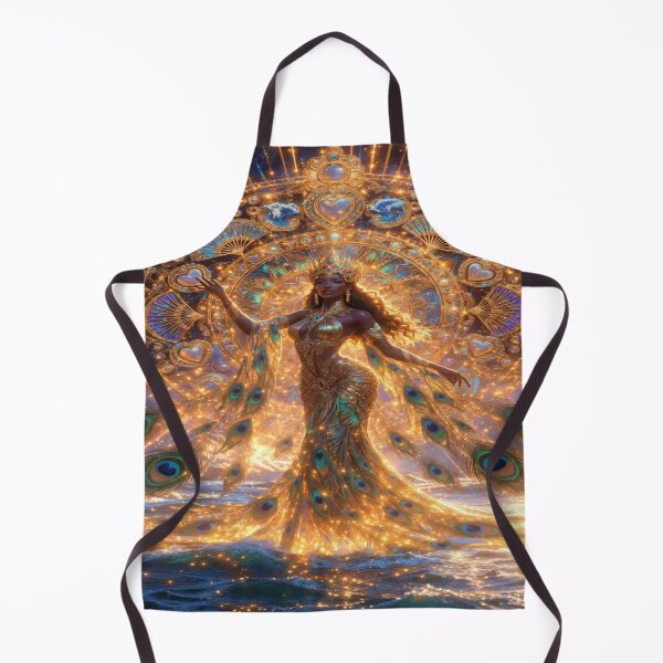 Item preview, Oshun Awakened: Golden Peacock Goddess & Radiant Sacred Sigil designed and sold by RavenCrow444.