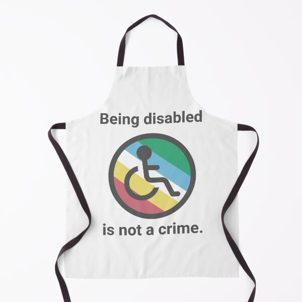 Item preview, Tener una discapacidad no es un delito. designed and sold by Rachel the Artist .