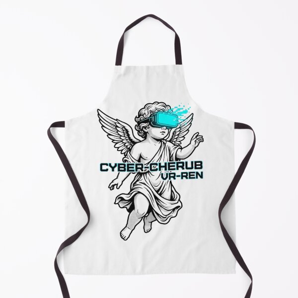 Item preview, Virtual Reality Cherub - Cyberpunk Renaissance Angel Aesthetic designed and sold by BMAMED2001.