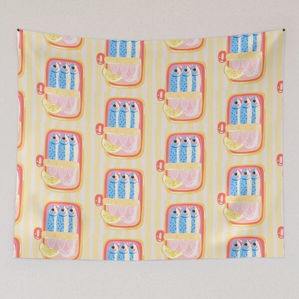 Item preview,  Funny Sardines Fish Retro Europe Style Summer  designed and sold by erozzz.