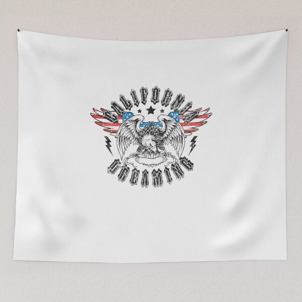 Item preview, California Dreaming Vintage Eagle Rock Illustration designed and sold by The secret storage room.