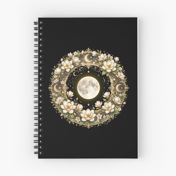Item preview, Moonlit Magnolia Celestial Wreath designed and sold by MoonSoul Studio.