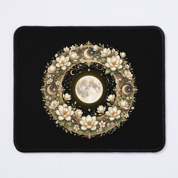 Item preview, Moonlit Magnolia Celestial Wreath designed and sold by MoonSoul Studio.