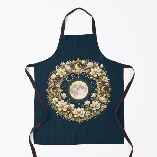 Item preview, Moonlit Magnolia Celestial Wreath designed and sold by MoonSoul Studio.