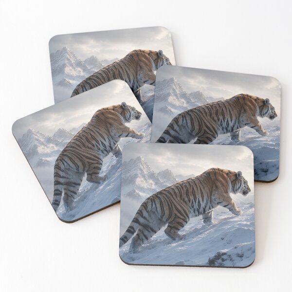 Item preview, Tiger Climbs the Mountain designed and sold by nikkolaus.