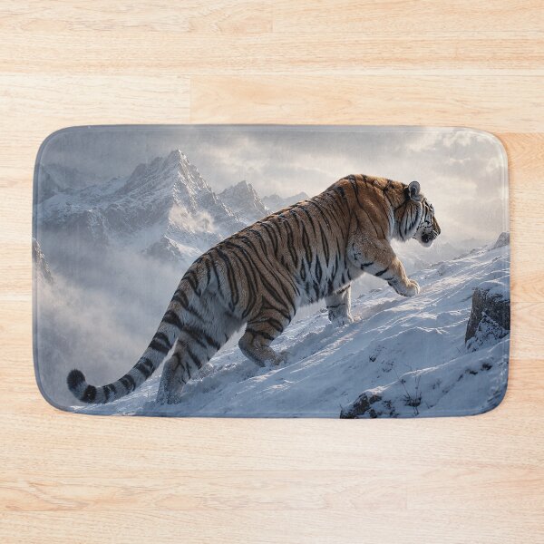 Item preview, Tiger Climbs the Mountain designed and sold by nikkolaus.