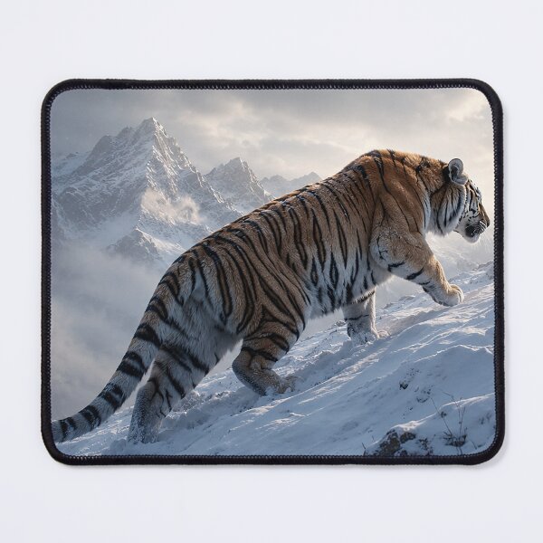 Item preview, Tiger Climbs the Mountain designed and sold by nikkolaus.